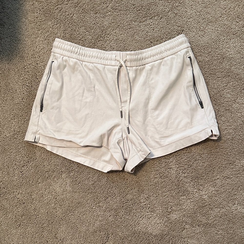 Athleta Women's Cream Athletic Shorts